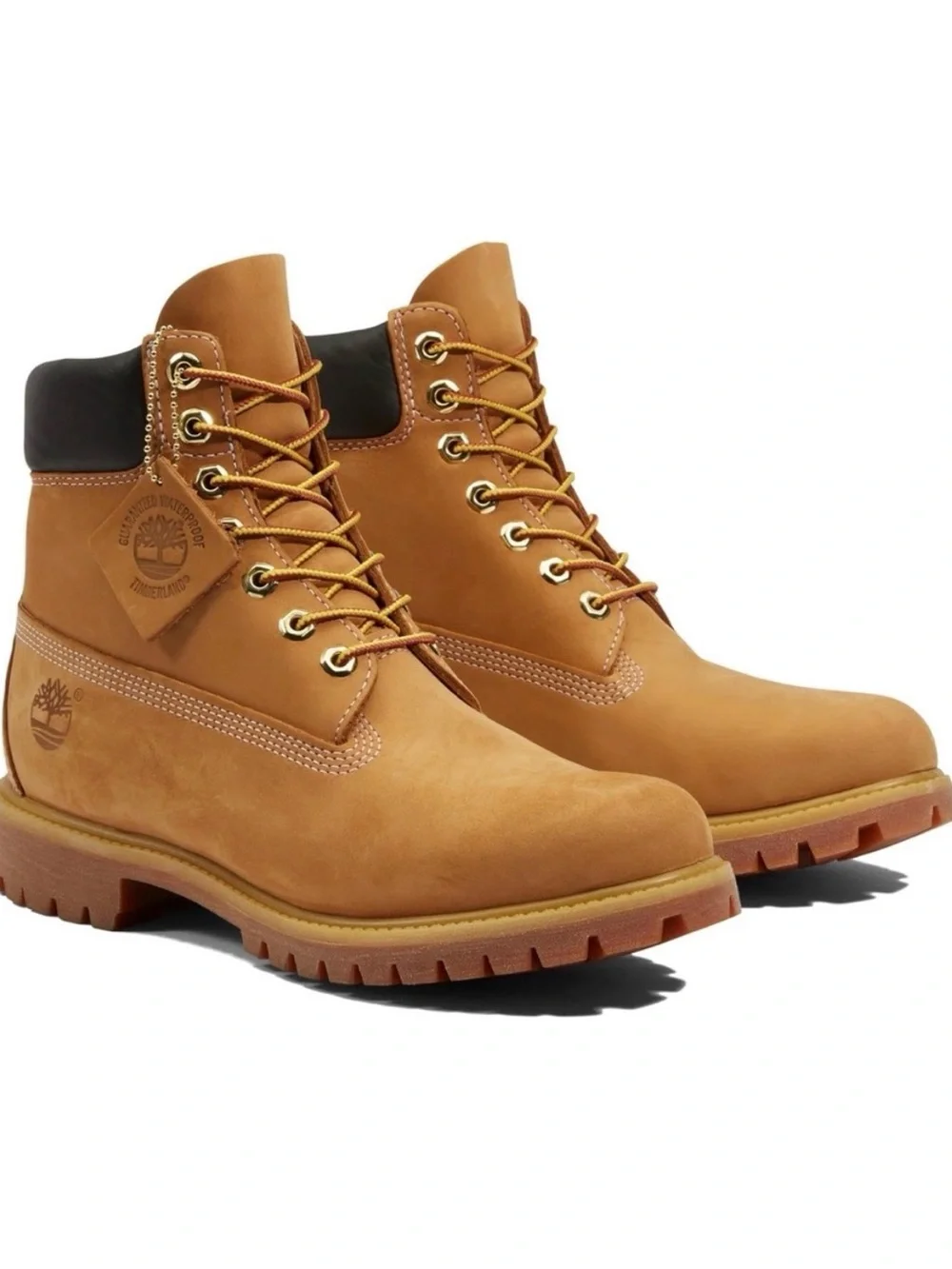 Timberland Wheat/Tan Waterproof Lace-Up Men's Work Boot